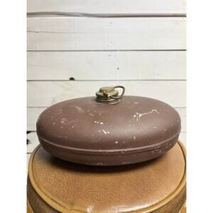 Old Vintage Hot Water Bed Warmer/Water Bottle